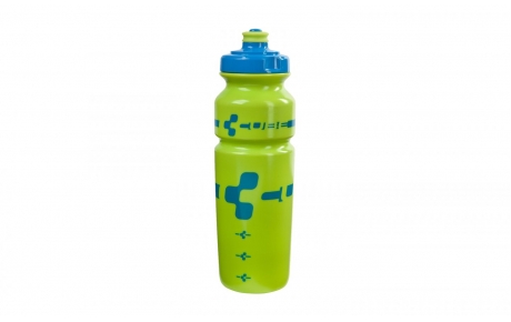 CUBE bottle 0,75l Logo blue/lime (Sales Unit 12)