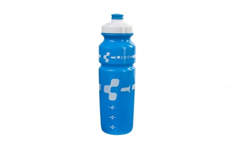 CUBE bottle 0,75l Logo blue/white (Sales Unit 12)