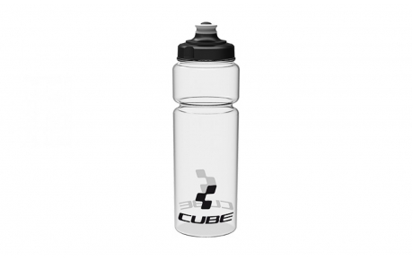 CUBE bottle 0,75l Icon transparent (Sales Unit 12)