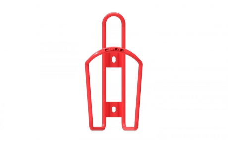 CUBE Bottle Cage HPA glossy neon red